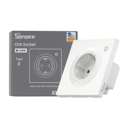 Sonoff WS01TPF-E WiFi Smart Wall Socket (Type F)